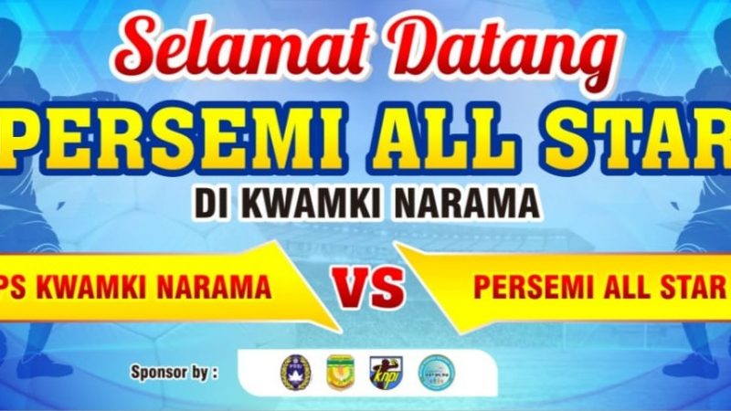 Warga Distrik Kwamki Narama Siap Sambut Tour Persemi Allstar
