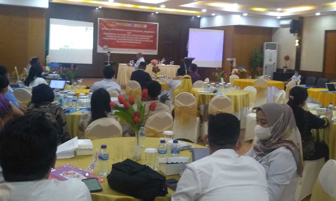 Kendalikan Resistensi Antimikroba, Loka POM Timika Gelar Sosialisasi