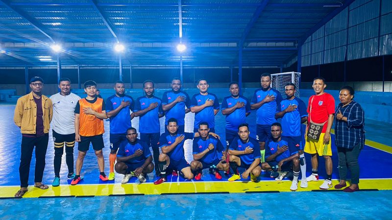 Futsal Prison Cup, Tim Setwan DPRD Mimika Target Juara Bukan Hanya Penggembira