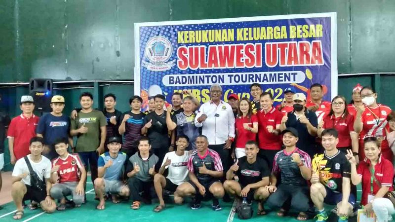 Turnamen Bulutangkis KKBSU CUP 2022 Resmi Dibuka