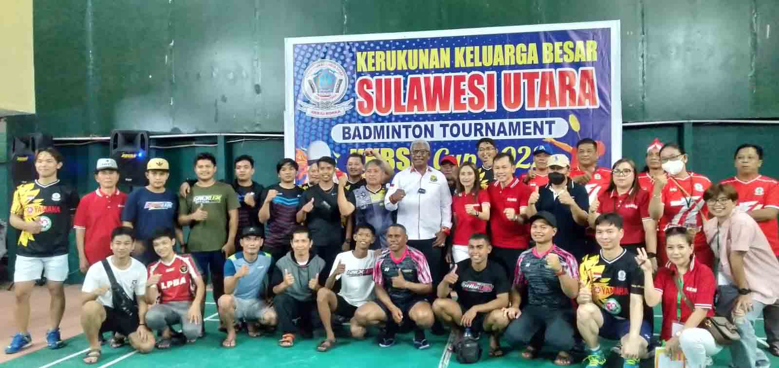 Turnamen Bulutangkis KKBSU CUP 2022 Resmi Dibuka