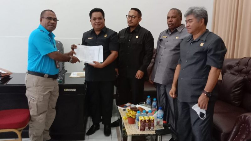 Komisi A Support Bupati Mimika Yang Usulkan Kuota 1.000 CPNS Untuk Mimika