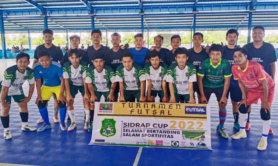 Turnamen Kebugis Sidrap Cup I, Luwu Raya FC Menang 3-0 atas Bulukumba FC