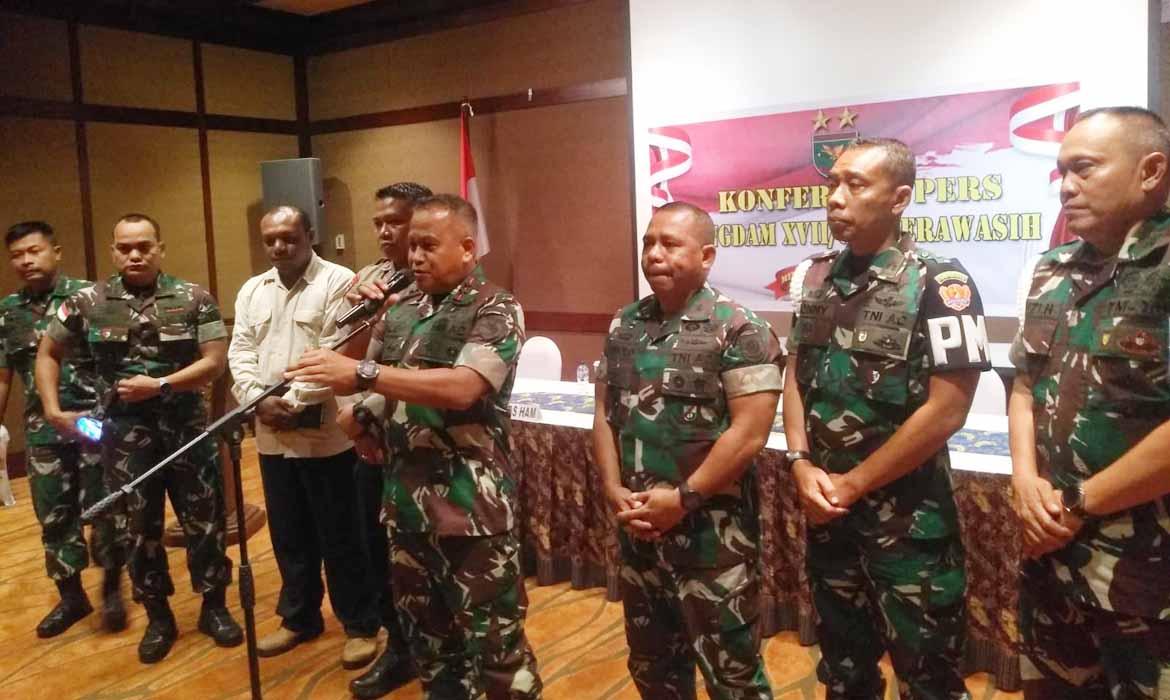 Pangdam XVII/Cenderawasih Tegaskan Proses Hukum Pelaku Mutilasi Warga Sipil di Timika Dilaksanakan Secara Transparan