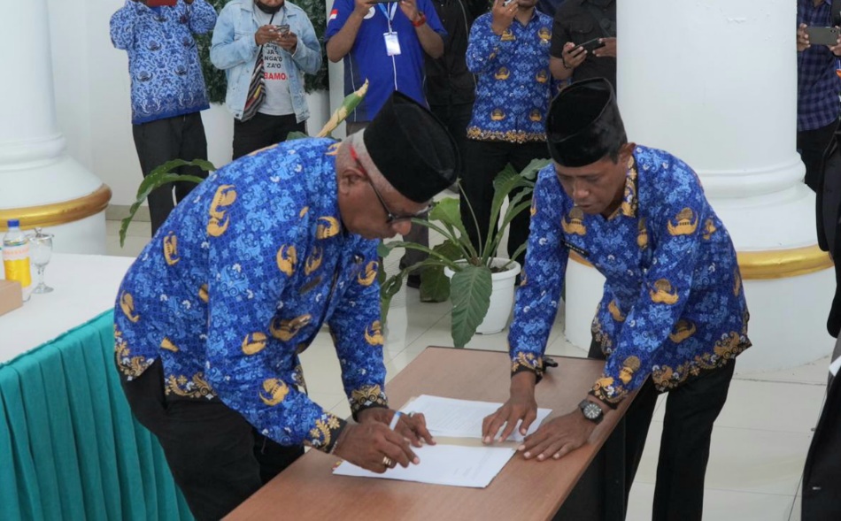 Plt Bupati Mimika Perintahkan Kepala BPKAD Tertibkan Aset Pemerintah
