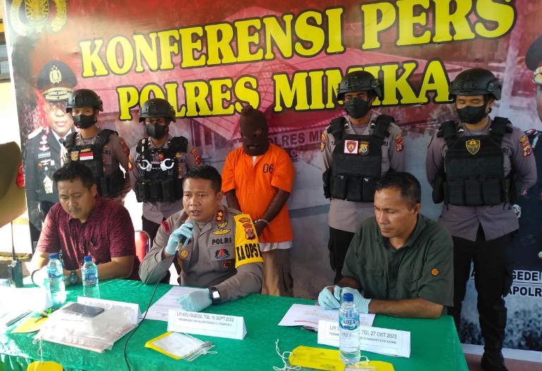 ZA Pelaku Pencurian yang Meresahkan Warga Mimika Ditangkap Polisi