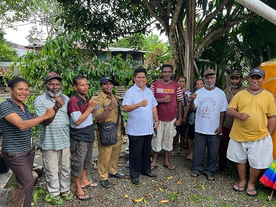 H. Iwan Anwar Kunjungi RT 7 Kelurahan Perintis Mengecek Realisasi Pokir Tahun Lalu