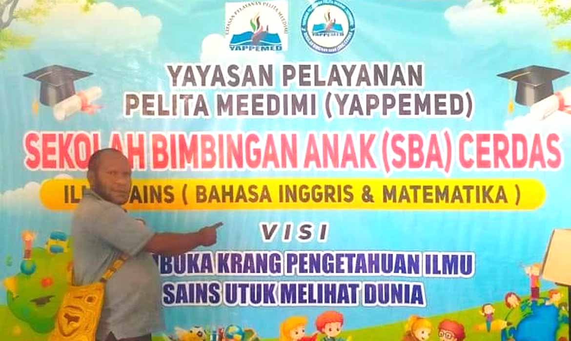 YAPPEMED Hadir Untuk Mencerdaskan Generasi Papua