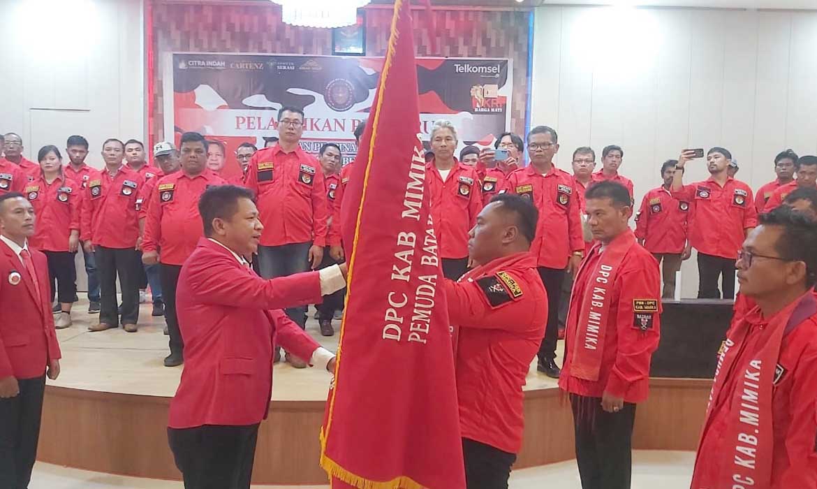 Pengurus DPC Pemuda Batak Bersatu Mimika Periode 2022-2027 Resmi Dilantik