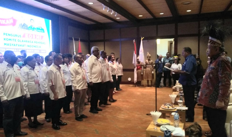 Pengurus KORMI Kabupaten Mimika Resmi Dikukuhkan