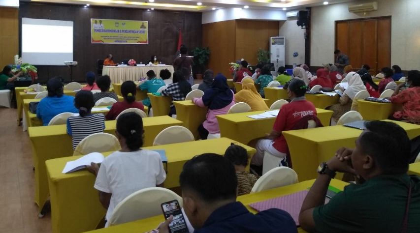 Dinsos Mimika Gelar Kegiatan Pemberian Pendamping dan Bimbingan Sosial dalam Penanganan Pasien ODGJ