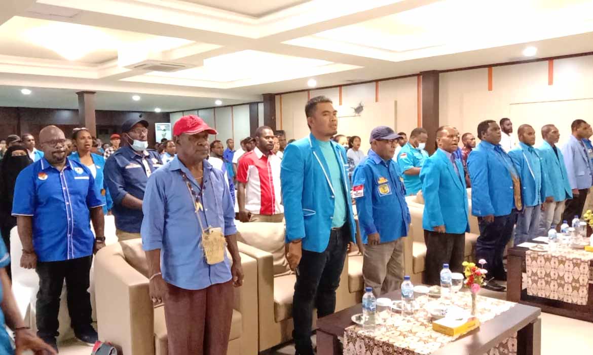 Dibuka Sekum KNPI Papua, Rapimpurda KNPI Mimika Dihadiri 18 Pengurus Distrik dan OKP/OK