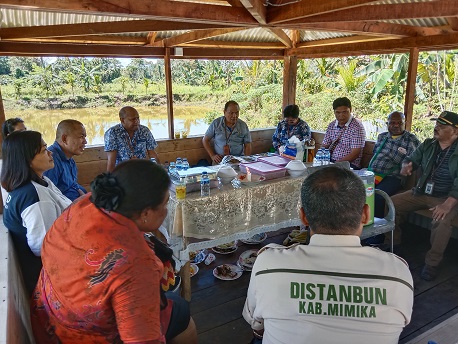 Komisi B DPRD Mimika Temui Kelompok Petani di Distrik Iwaka, Petani Usulkan PPL