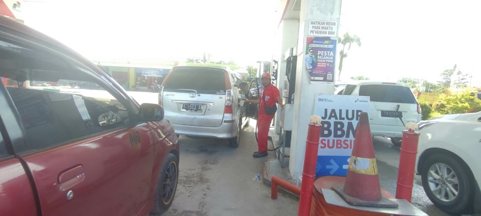 Lakukan Pengawasan Setiap SPBU, Kendaraan Plat Luar Harus Mengisi BBM Non Subsidi