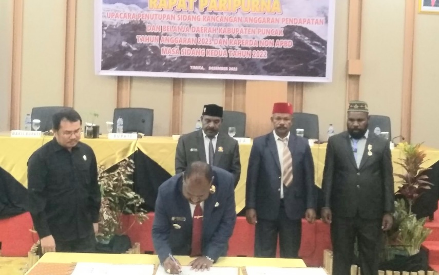 APBD Puncak tahun 2023 Disetujui Rp 1,5 Triliun Lebih