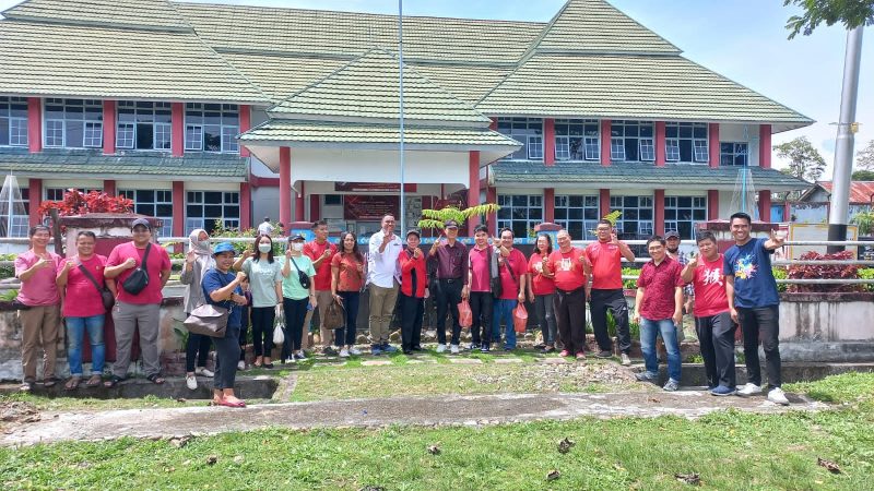 Gelar Bakti Sosial, HPKT Sambangi Lapas Kelas II B Timika