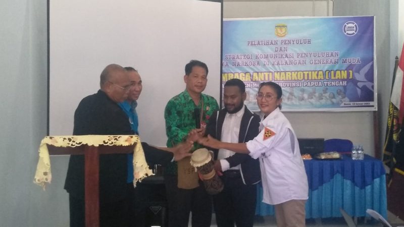 Perangi Narkoba, LAN Mimika Beri Pelatihan Penyuluh
