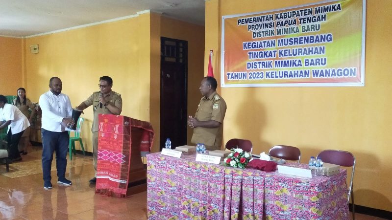 Kelurahan Wanagon Gelar Musrenbang
