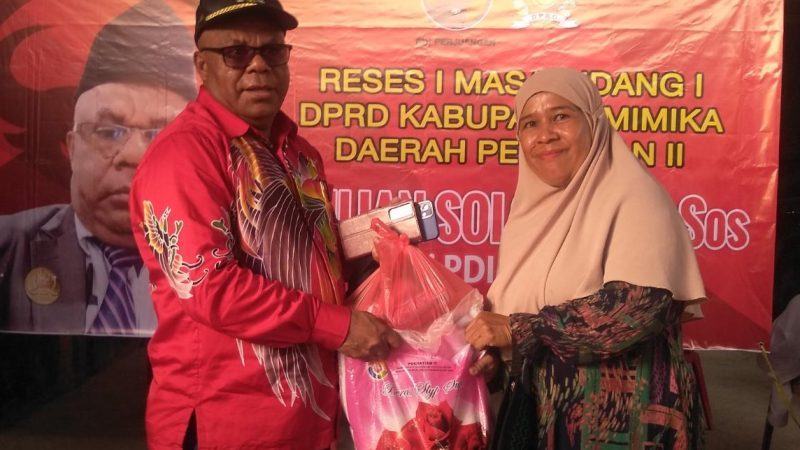 Bertemu Warga di Dapilnya, Yulian Solossa Serap Aspirasi Warga Kelurahan Otomona