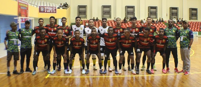 Tumbangkan Futsal D’Cupu Jayapura 7-3, Futsal Mimika Berpeluang Menjuarai Linus Papua 2023