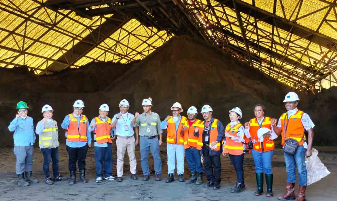 Komisi B DPRD Mimika Tinjau Alat Tera Disperindag Yang Terpasang di Portsite PTFI