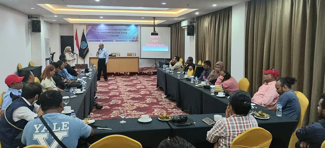 Dorong Terciptanya Kota Tanggap Ancaman Narkoba, BNNK Mimika Konsolidasi Bersama Insan Pers