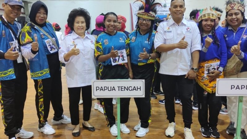 FORNAS VII Jawa Barat, Mimika Wakili Papua Tengah Pada Pertandingan Perdana Cabor PORPI