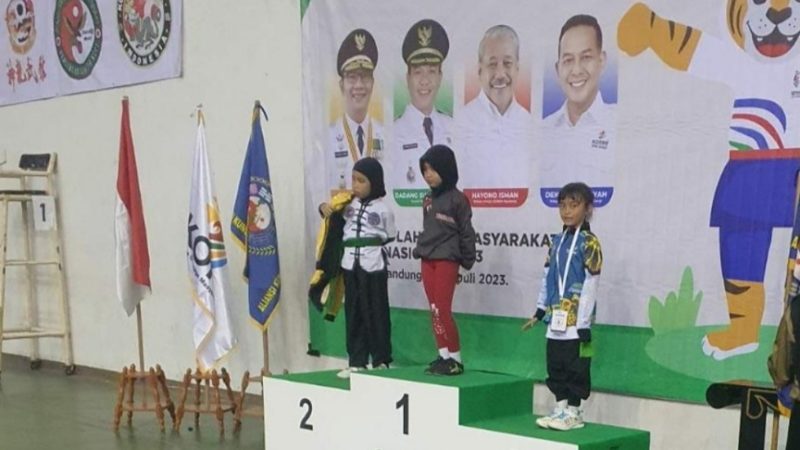 Kontingen Papua Tengah Tambah Pundi-Pundi Medalinya di Ajang FORNAS VII Jawa Barat 2023