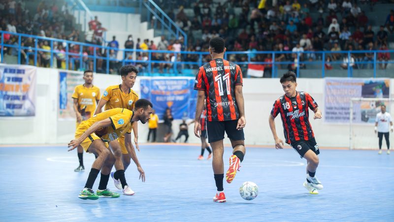 Tumbangkan Sparta FC Dengan Skor Tipis 2-1, Futsal Mimika Juara Gladiator Cup I 2023