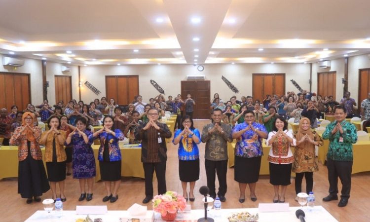 Dinas Perspustakaan dan Arsip Daerah Mimika Gelar Sosialisasi Jadwal Retensi Arsip