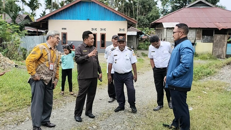 Komisi A Tinjau Lokasi Pembangunan Kantor Kelurahan Kebun Sirih