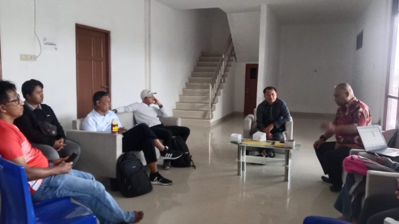 Matangkan Persiapan Turnamen Bulutangkis Bupati Cup Mimika Kelompok Umur Se Papua, Panpel Gelar Rakor