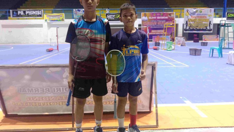 Inilah Para Juara III Badminton Piala Cartenz Bupati Mimika 2023 Kelompok Umur