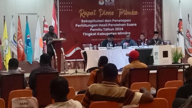 Caleg Provinsi Yohanis Kemong (PKB) Dulang Suara 1.561 di Distrik Mimika Timur Jauh, DPRD Kabupaten Amandus Gwijangge Rebut 700 suara