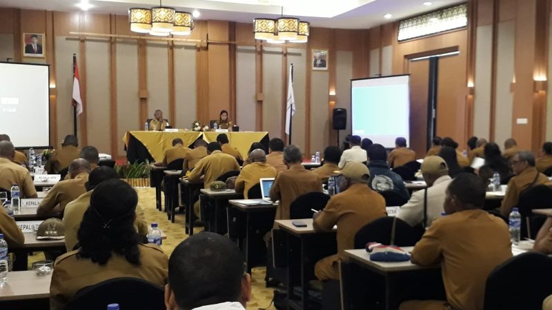 Baru 37 Pejabat Dilingkup Pemkab Mimika Laporkan LHKPN