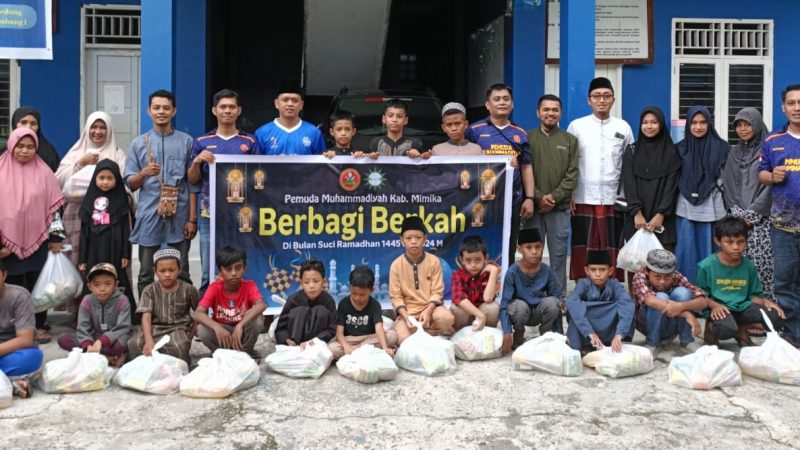Berbagi Di Bulan Suci Ramadhan, Ketua PD Muhammdiyah : Dapat Menumbuhkan Rasa Empati Sesama