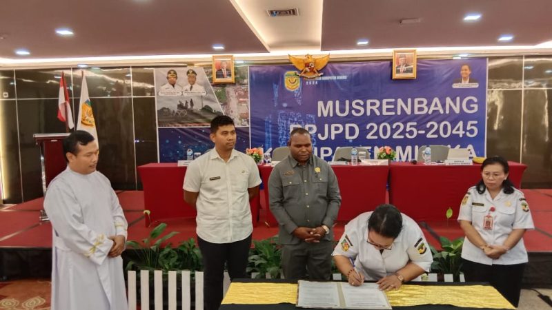 Bappeda Mimika Gelar Musrenbang, Bupati : RPJPD 2025-2045 Jadi Pedoman Pelaksanaan Pembangunan 20 Tahun Ke Depan