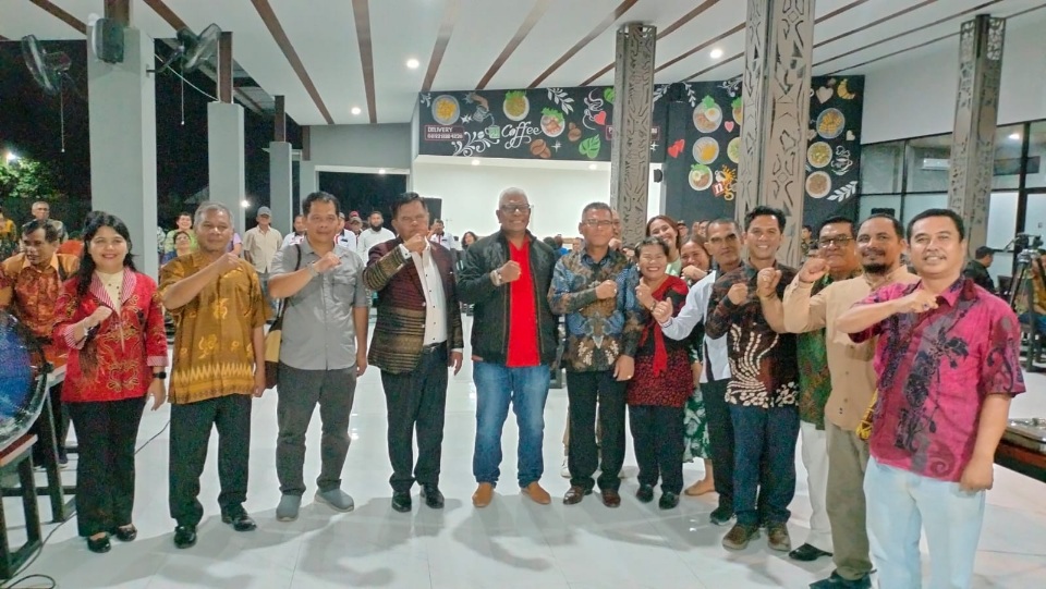 Bupati Johannes Rettob Hadiri Ramah Tamah Kerukunan Masyarakat Batak Kabupaten Mimika