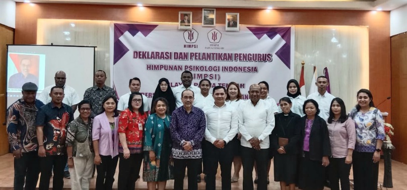 Pengurus HIMPSI Papua Tengah Resmi dilantik
