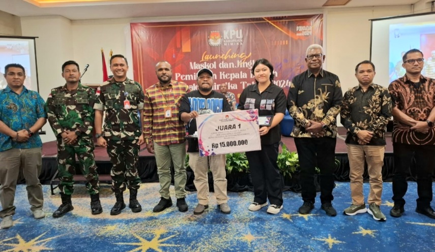 Si MIMMU Jadi Maskot Pilkada 2024 Kabupaten Mimika