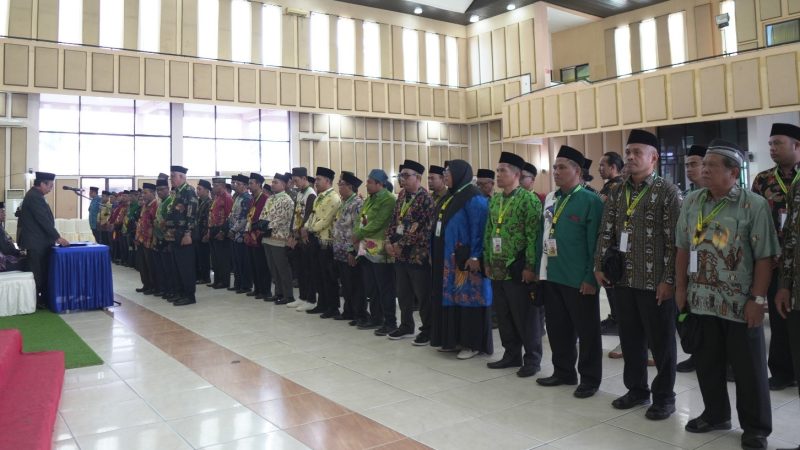 64 Dewan dan Panitera MTQ XXX Tingkat Provinsi se- Tanah Papua Dilantik