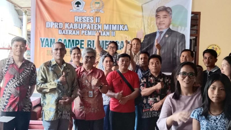 Reses Yan Sampe di Dapil II, Diisi Dengan Ibadah Bersama Sebagai Ungkapan Rasa Syukur