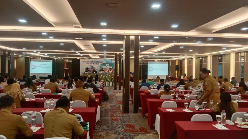 Terus Berinovasi, Dukcapil Mimika Jalin Kerjasama Dengan Pelaku UMKM