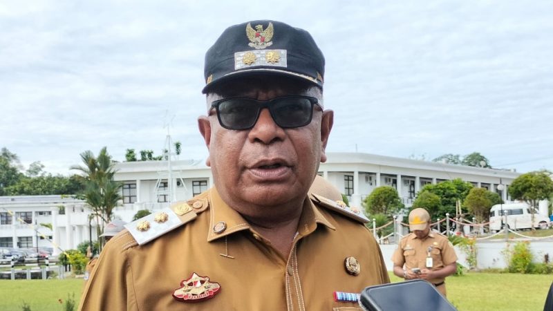 Bupati John Rettob Sampaikan Ucapan Belasungkawa Atas Meninggalnya Pilot Heli Yang Mengalami Musibah di Distrik Alama