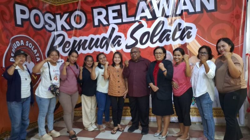 Posko “Rumah Pemilih Rasional” Pemuda Solata for JOEL Diresmikan