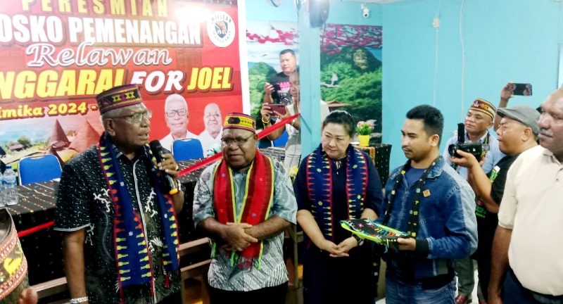 Posko Pemenangan Relawan Manggarai For JOEL Diresmikan, Kita Pilih Joel Dengan Penuh Sukacita