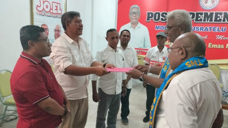 Keluarga Besar Moritari Nusratelu Mimika Nyatakan Dukuangan ke Paslon JOEL