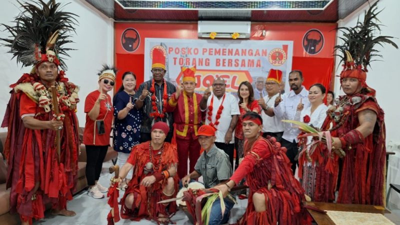 Posko Pemenangan Torang Bersama JOEL Diresmikan, Ketua Tim: Pemimpin Semua Golongan