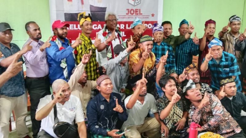 Posko Pemenangan La Poro Diresmikan, Ketua Kerukunan Ungkap Alasan Dukung JOEL