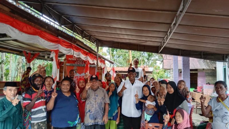 Warga Kampung Mulia Kencana SP 7 Siap Menangkan JOEL